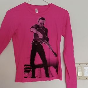 Bruce Springsteen pink small lingerie sleeve